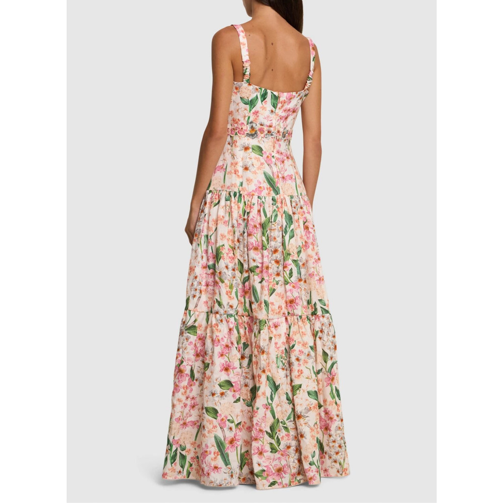 Agua Bendita  Lima Maxi Dress Jardinera - Picture 4 of 9